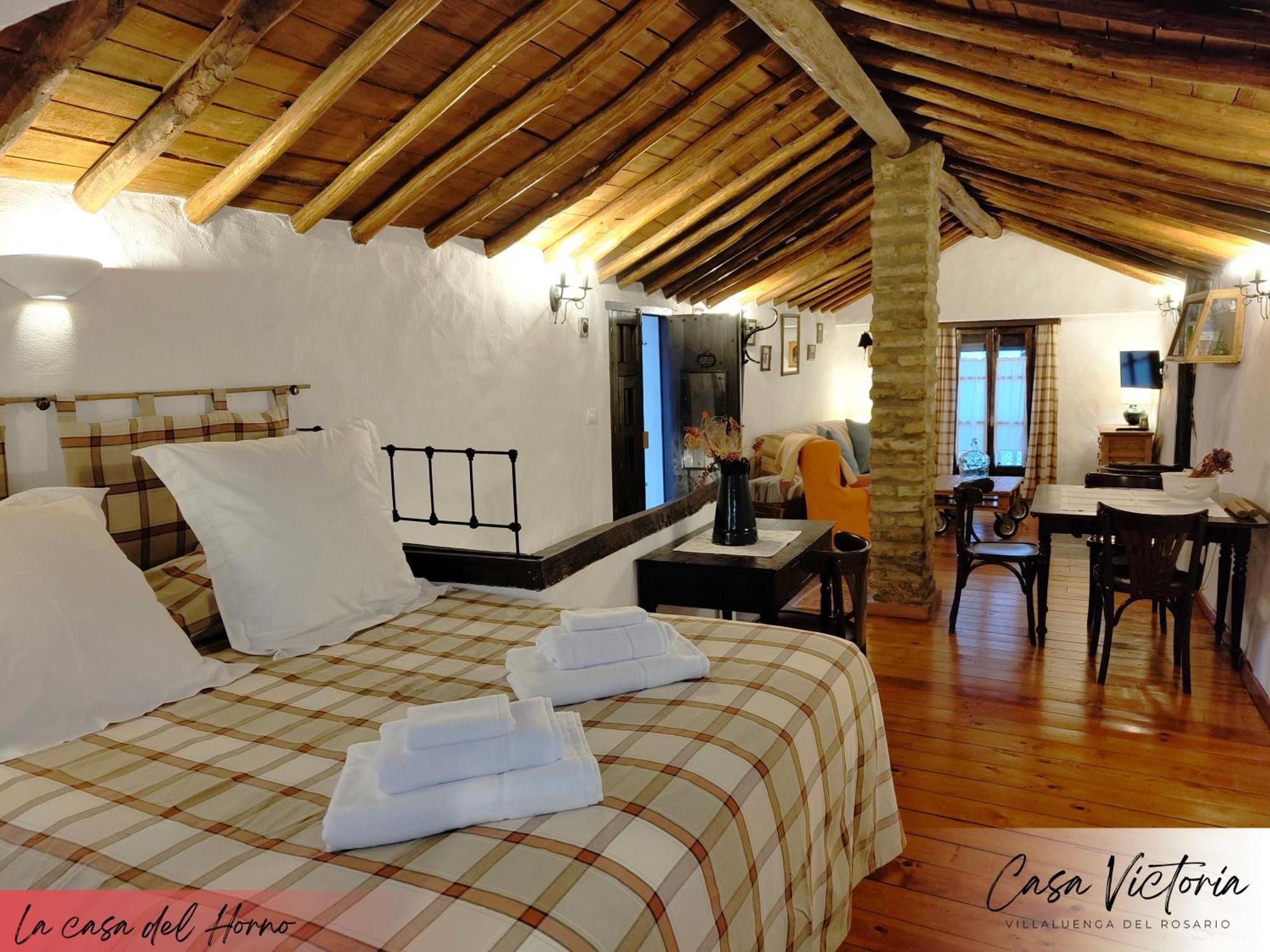 Conjunto Rural Casa Victoria Guest House Villaluenga Del Rosario Exterior foto