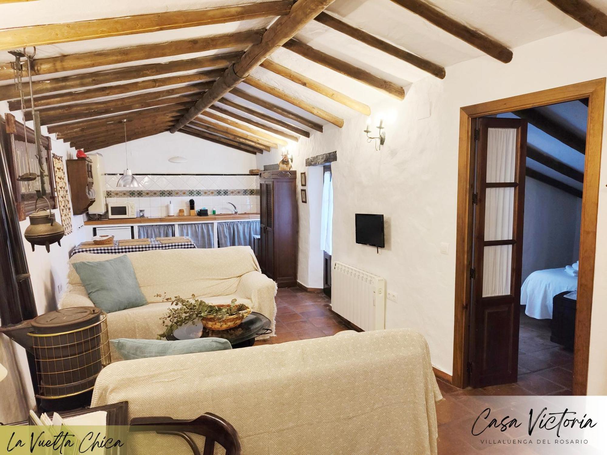 Conjunto Rural Casa Victoria Guest House Villaluenga Del Rosario Exterior foto