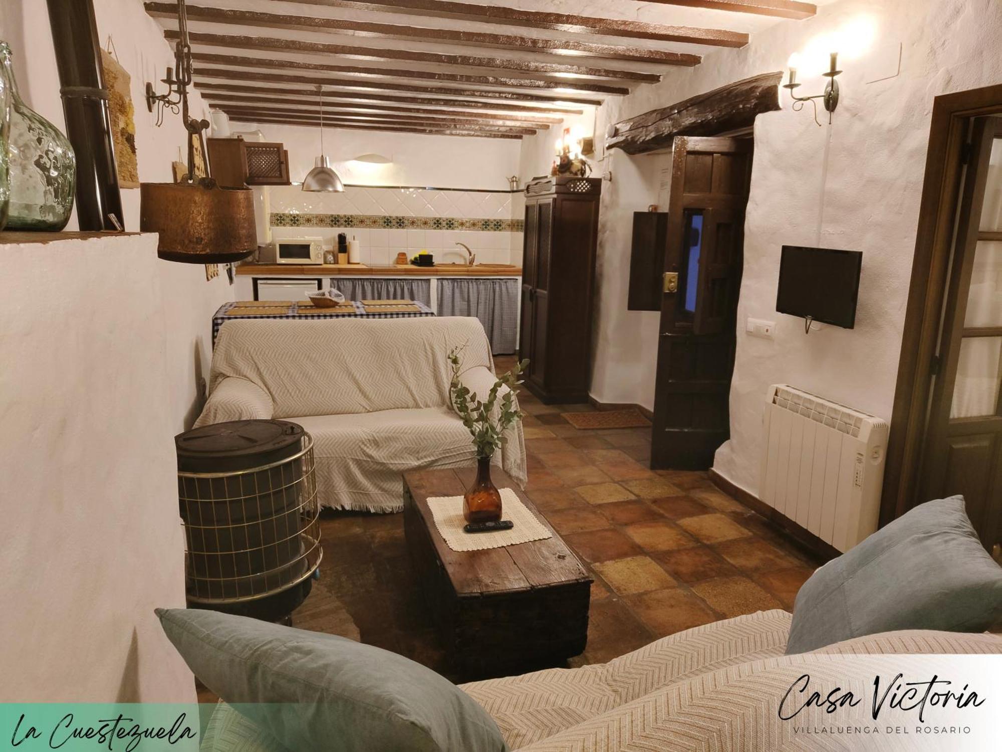 Conjunto Rural Casa Victoria Guest House Villaluenga Del Rosario Exterior foto